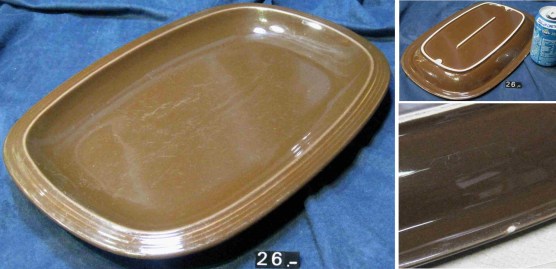 26 BANDEJA CERAMICA Marron